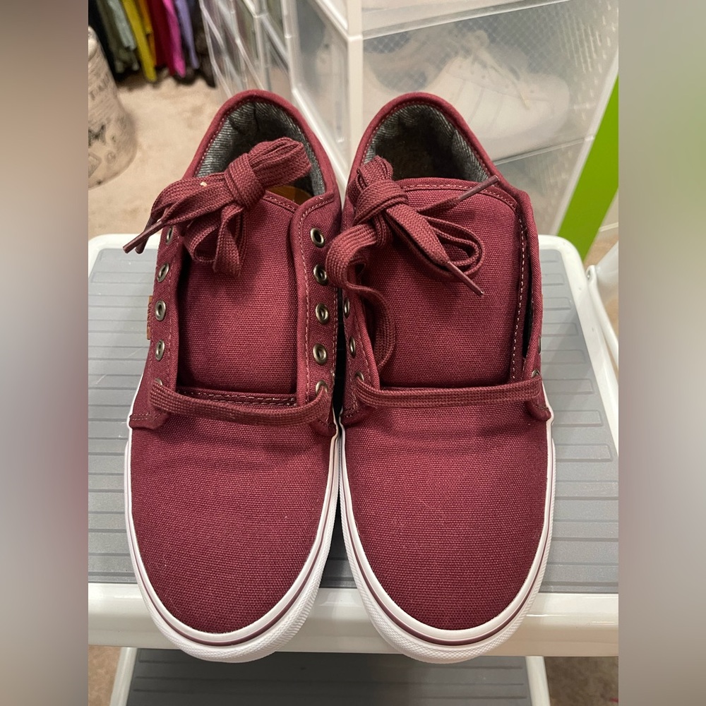 Vans UltraRange Pro UltraCush Maroon Skate Shoes Men size 10.5